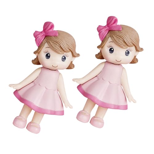 2Stücke Kuchen Topper Niedliche Figur Kuchen Dekoration für Geburtstagsfeiern für Tortenaufsätze und Partys Details von Toddmomy