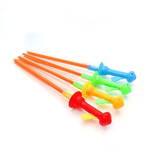 4Stücke Seifenblasenstäbe für Lustige Bubble Maker Sticks für Outdoor Spiele Partys und Mitgebsel ohne Seifenblasenflüssigkeit Zufällige Farben von Toddmomy