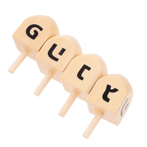 Toddmomy 4 Große Handbemalte Holzdreidel für Kinder Selbstgemacht Chanukka Bastelset Unbemalt Kreative Aktivität Gastgeschenke Toddmomy 4 Große Handbemalte Holzdreidel für Kinder Selbstgemacht Chanukka Bastelset Unbemalt Kreative Aktivität Gastgeschenke von Toddmomy