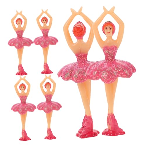 6 Stück Tänzerin Statue für Geburtstagsfeiern Tortenaufsätze und Geschenkideen für Ballettliebhaber und Dekoration 6 Stück Tänzerin Statue für Geburtstagsfeiern Tortenaufsätze und Geschenkideen für Ballettliebhaber und Dekoration von Toddmomy