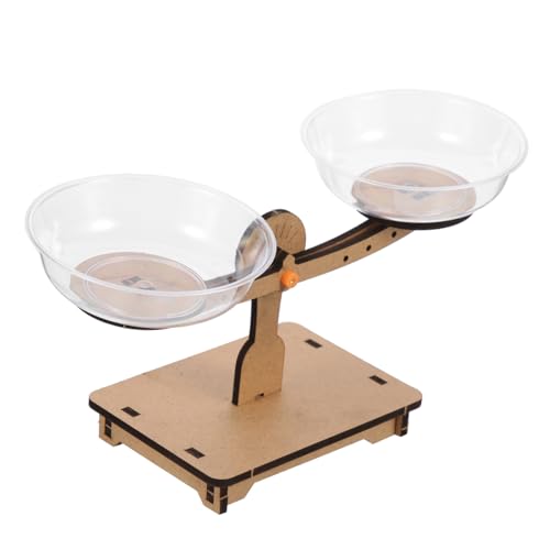 Balance Scale Holzspielzeug Lernspielzeug für Mathematik und Naturwissenschaft Ausbalancieren mit Hebelprinzip für Kreative Entwicklung von Toddmomy