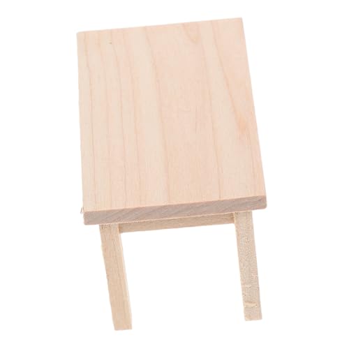Puppenhaus Elegantes Holzmodell für Schlafzimmer und Arbeitszimmer Perfektes Zubehör für Miniaturen und DIY Fotografie von Toddmomy