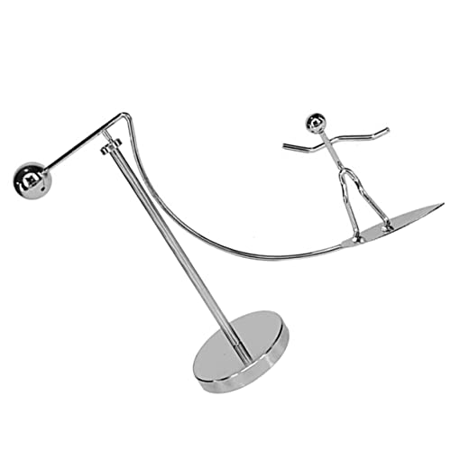 Skating Man Design Balance Toy Lustiges Kippspielzeug für Desktop Dekoration Wissenschaftsbegeisterte und Stilvolle Büroaccessoires von Toddmomy