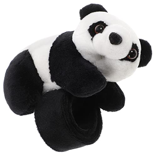 Slap-Armbänder Klatscharmband Stofftier 1Pc Plüsch Panda Slap Armband Wrist Hugger Stofftier Huggables Plüschtiere Slap Band Party Favors (23.00X11.00X6.00Cm) Preise Für von Toddmomy