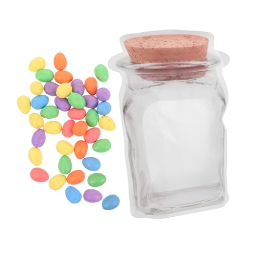 Toddmomy 1 Osterei Geschenkpaket Osterdeko Osterei Spielzeugfüller Osterei Dekorationen Künstliches Osterei DIY Osterei Osterei Bastelarbeit Osterornament Osterei Ornamente von Toddmomy
