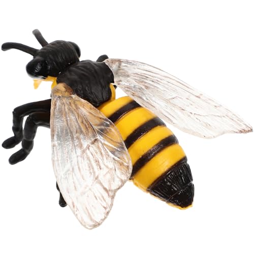 Toddmomy 1 Realistische Hummelfigur – Detailliertes Insektenmodell Aus Kunststoff Für Den Unterricht Kinderspielzeug Requisiten Für Den Naturwissenschaftlichen Unterricht Heimdekoration (6 von Toddmomy