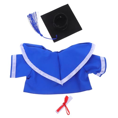 Toddmomy 1 Satz Abschlussbär Kostüm Plüsch Tier Outfit mit Hut und Umhang für Stofftiere für Abschlussfeiern Foto Requisiten und Teiliges Toddmomy 1 Satz Abschlussbär Kostüm Plüsch Tier Outfit mit Hut und Umhang für Stofftiere für Abschlussfeiern Foto Requisiten und Teiliges von Toddmomy