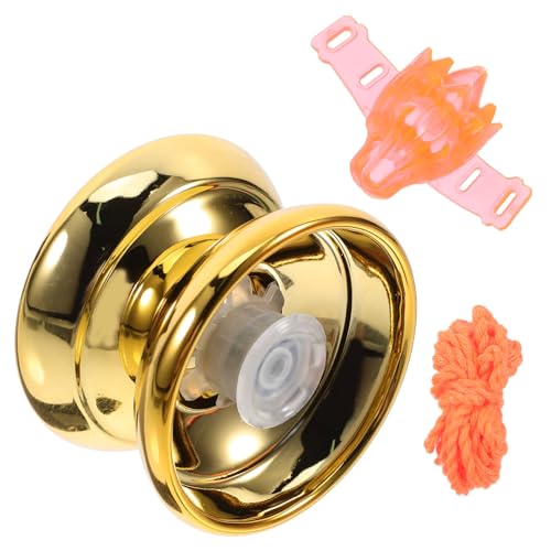 Toddmomy 1 Satz Alloy Professioneller Unresponsive Yoyo für Anfänger Outdoor Wettbewerbsspielzeug zur Verbesserung der Fingerfertigkeit und Koordination Geeignet für Jugendliche von Toddmomy