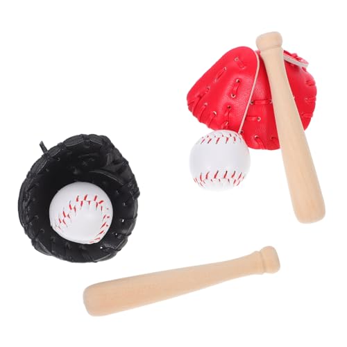 Toddmomy 1satz Miniatur Baseballhandschuhe Schläger Für Deko Und Spiel Sportaccessoires Für Kreative Rollenspiele Toddmomy 1satz Miniatur Baseballhandschuhe Schläger Für Deko Und Spiel Sportaccessoires Für Kreative Rollenspiele von Toddmomy