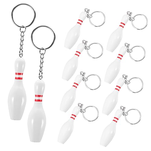 Toddmomy 1 Satz Bowling-schlüsselanhänger Einfach Bowling-charme Hängend Für Party Schlüsselbundanhänger Schlüsselkette Mini-bowling-pin-schlüsselanhänger Bowling-dekoration Metall 12 Stück Toddmomy 1 Satz Bowling-schlüsselanhänger Einfach Bowling-charme Hängend Für Party Schlüsselbundanhänger Schlüsselkette Mini-bowling-pin-schlüsselanhänger Bowling-dekoration Metall 12 Stück von Toddmomy