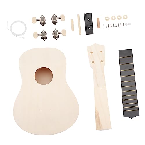 Toddmomy 1 Satz DIY Ukulele Kit für Bausatz zum Handwerken Kreative Materialien zur Selbstmontage Lernspielzeug für Junge Mädchen und Jungen von Toddmomy