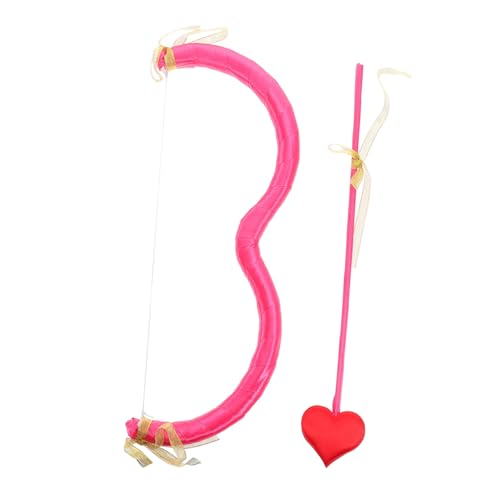 Toddmomy 1 Satz Der Göttin Bogen des Amors Amor Valentinstag Amor Kostüm Amorbogen Amor Bogen Halloween-Amor-kostüm Rosy Schaum Toddmomy 1 Satz Der Göttin Bogen des Amors Amor Valentinstag Amor Kostüm Amorbogen Amor Bogen Halloween-Amor-kostüm Rosy Schaum von Toddmomy