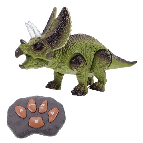 Toddmomy 1 Satz Elektrischer Dinosaurier Triceratops mit Licht und Musik Kreatives Interaktives Lernspielzeug für Geeignet für Jungen und Mädchen für Dino Themenpartys Toddmomy 1 Satz Elektrischer Dinosaurier Triceratops mit Licht und Musik Kreatives Interaktives Lernspielzeug für Geeignet für Jungen und Mädchen für Dino Themenpartys von Toddmomy