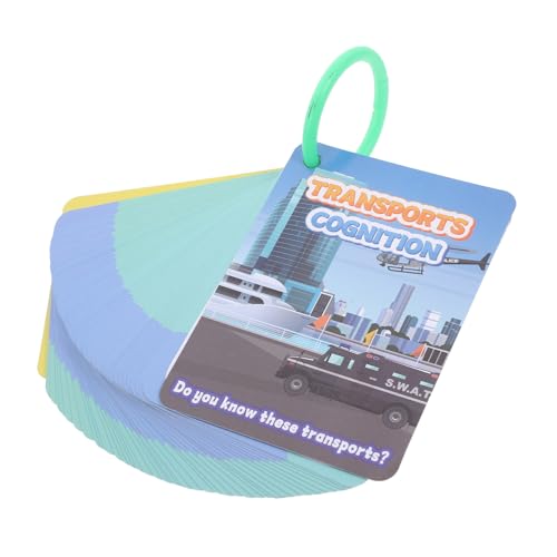 Toddmomy 1 Satz Fahrzeugbewusstsein Babys Berühren Gruß Karte Stichwort Erste Lernangebot Kinderspielzeug Lernzubehör Papier Blue Toddmomy 1 Satz Fahrzeugbewusstsein Babys Berühren Gruß Karte Stichwort Erste Lernangebot Kinderspielzeug Lernzubehör Papier Blue von Toddmomy