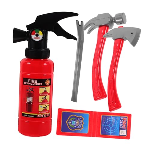 Toddmomy 1 Satz Feuerwehrspielzeug Hinterhof Feuerwehrmann für Kleinkind Kinderspielzeug Feuerwehrleute feuerlöscher Abs rot Toddmomy 1 Satz Feuerwehrspielzeug Hinterhof Feuerwehrmann für Kleinkind Kinderspielzeug Feuerwehrleute feuerlöscher Abs rot von Toddmomy