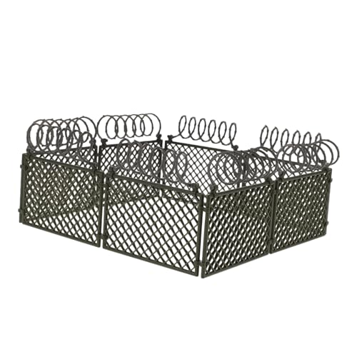 Toddmomy 1 Satz Gefängnismodell Puppenhaus Lattenzaun Garten Landschaftszaun Gebäude schutzzaun gefängnis Minizaun für Puppenhauszubehör Miniatur-Bauernhofzaun Plastik Dark Green Toddmomy 1 Satz Gefängnismodell Puppenhaus Lattenzaun Garten Landschaftszaun Gebäude schutzzaun gefängnis Minizaun für Puppenhauszubehör Miniatur-Bauernhofzaun Plastik Dark Green von Toddmomy