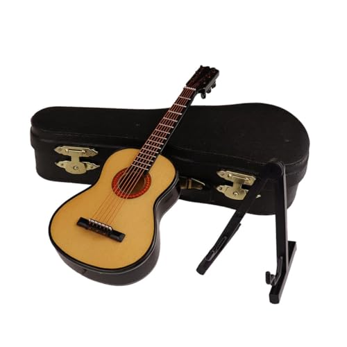 Toddmomy 1 Satz Gitarrenmodell aus Realistisches Mini Instrument zur Dekoration für Zuhause Büro oder mit Box und Kreatives Sammlerstück für Musikliebhaber Toddmomy 1 Satz Gitarrenmodell aus Realistisches Mini Instrument zur Dekoration für Zuhause Büro oder mit Box und Kreatives Sammlerstück für Musikliebhaber von Toddmomy