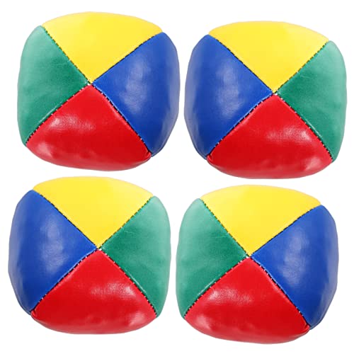 Toddmomy 1 Satz Handfänger-Ball Jonglierkugel Jonglierbälle Anfänger Jonglieren Mit Bällen Zirkusbälle Pu 4 Stück von Toddmomy