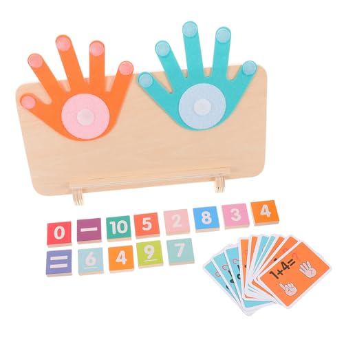 Toddmomy 1 Satz Hilfsmittel Für Den Matheunterricht Zählen Nummernverfolgungstafel Pädagogisches Fingerspielzeug Für Kleinkinder Zählen Mathe- Hölzern Toddmomy 1 Satz Hilfsmittel Für Den Matheunterricht Zählen Nummernverfolgungstafel Pädagogisches Fingerspielzeug Für Kleinkinder Zählen Mathe- Hölzern von Toddmomy