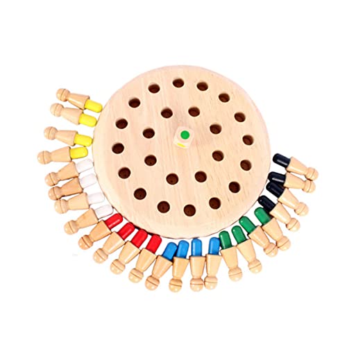 Toddmomy 1 Satz Holz Memory Schachspiel für Pädagogisches Konzentration Sicheres Design ohne Schädliche Stoffe für Geburtstage und Alltag Toddmomy 1 Satz Holz Memory Schachspiel für Pädagogisches Konzentration Sicheres Design ohne Schädliche Stoffe für Geburtstage und Alltag von Toddmomy