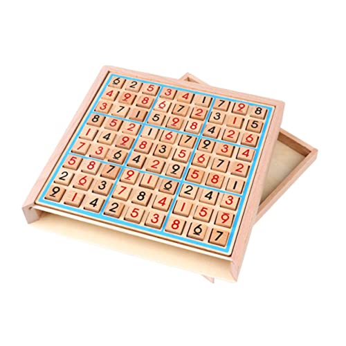 Toddmomy 1 Satz Holz Sudoku Spielset für Pädagogisches Mathe Kreativität und Vorstellungskraft für Frühe Bildung Partygeschenk Toddmomy 1 Satz Holz Sudoku Spielset für Pädagogisches Mathe Kreativität und Vorstellungskraft für Frühe Bildung Partygeschenk von Toddmomy