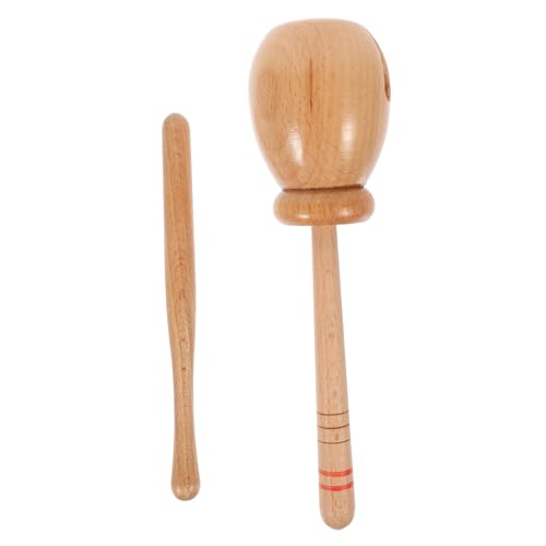 Toddmomy 1 Satz Holzblock Schlaginstrument Musikalisches Lernspielzeug für Frühkindliche Bildung und Kreative Entwicklung von Toddmomy