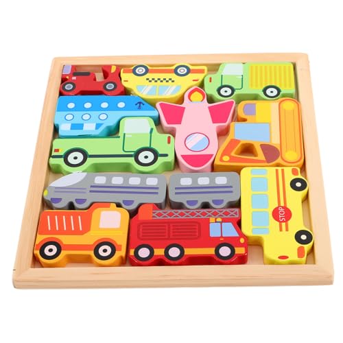 Toddmomy 1 Satz Holzpuzzle Fahrzeuge für Kleinkinder Kreatives Puzzle Hand Augen Koordination und Kognitiven Fähigkeiten für Kindergarten Frühe Toddmomy 1 Satz Holzpuzzle Fahrzeuge für Kleinkinder Kreatives Puzzle Hand Augen Koordination und Kognitiven Fähigkeiten für Kindergarten Frühe von Toddmomy