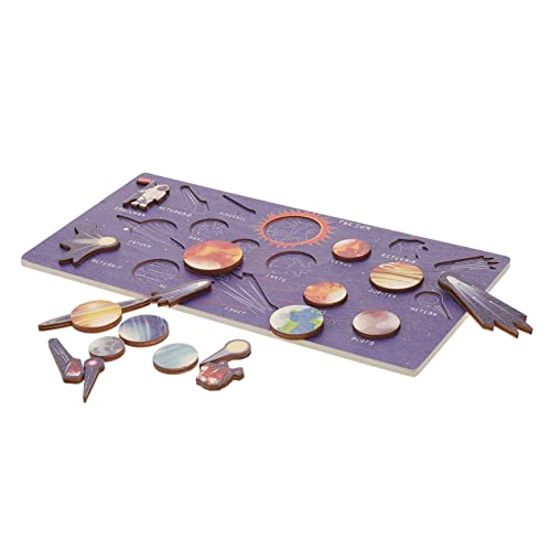 Toddmomy 1 Satz Holzpuzzle für Lernspielzeug mit Sonnensystem Matching Blöcken und Kreativität Geeignet für Kleine Hände Toddmomy 1 Satz Holzpuzzle für Lernspielzeug mit Sonnensystem Matching Blöcken und Kreativität Geeignet für Kleine Hände von Toddmomy