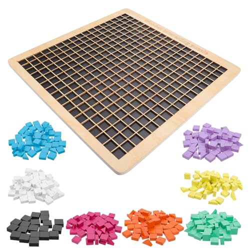 Toddmomy 1 Satz Holzpuzzle für Tiermotiven Pädagogisches Kreativität und Eltern Junge Mädchen Interaktion Montessori Geeignet aus Hochwertigem Holz Gefertigt Glatt und Sicher von Toddmomy