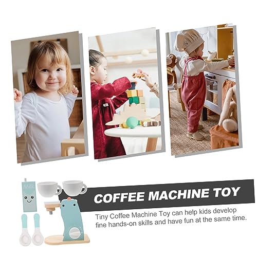 Toddmomy 1 Satz Holzspielzeug Kaffeemaschine Set Realistische Espresso Maschine für Rollenspiele Fördert Kreativität Motorik für Kinderzimmerdekoration für Kleine Toddmomy 1 Satz Holzspielzeug Kaffeemaschine Set Realistische Espresso Maschine für Rollenspiele Fördert Kreativität Motorik für Kinderzimmerdekoration für Kleine von Toddmomy