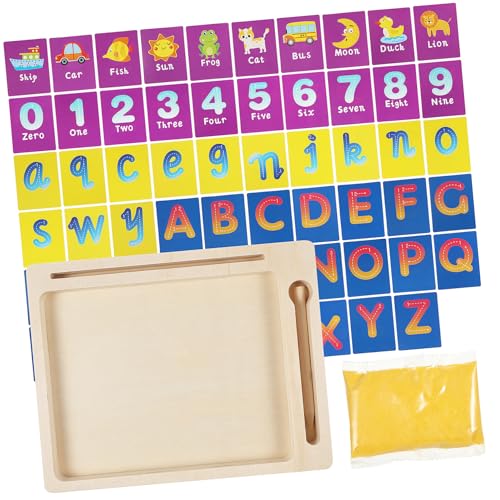 Toddmomy 1 Satz Kinderschreibunterrichtshilfen Schreibtablett aus Sand Sandkästen Sandkasten Schreibspielzeug Montessori Lernspielzeug Werkzeuge zum Sandmalen Buchstabenbildung Sandkasten Toddmomy 1 Satz Kinderschreibunterrichtshilfen Schreibtablett aus Sand Sandkästen Sandkasten Schreibspielzeug Montessori Lernspielzeug Werkzeuge zum Sandmalen Buchstabenbildung Sandkasten von Toddmomy