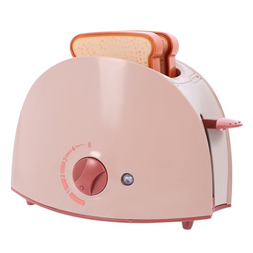 Toddmomy 1 Satz Kindertoaster -Toaster Simulation Brotbackautomat Tun So, DASS Sie Küchenspielzeug Gefälscht Toaster Rosa Plastik Toddmomy 1 Satz Kindertoaster -Toaster Simulation Brotbackautomat Tun So, DASS Sie Küchenspielzeug Gefälscht Toaster Rosa Plastik von Toddmomy