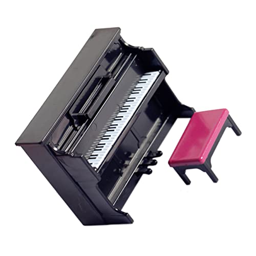 Toddmomy 1 Satz Klaviermodell Miniatur -Klavierdekoration Modell Kleiner Klavierhocker Miniatur-Klavierornament Miniatur-Klavierhocker Mikropiano-Modell pp Black Toddmomy 1 Satz Klaviermodell Miniatur -Klavierdekoration Modell Kleiner Klavierhocker Miniatur-Klavierornament Miniatur-Klavierhocker Mikropiano-Modell pp Black von Toddmomy