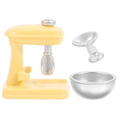 Toddmomy 1 Satz Kleines Küchengerät Mini Puppenhaus-Mixer Kaffeemaschine Modell küchenmischer Spielküche für im Alter von 4–8 Jahren Wohnaccessoire Abs von Toddmomy