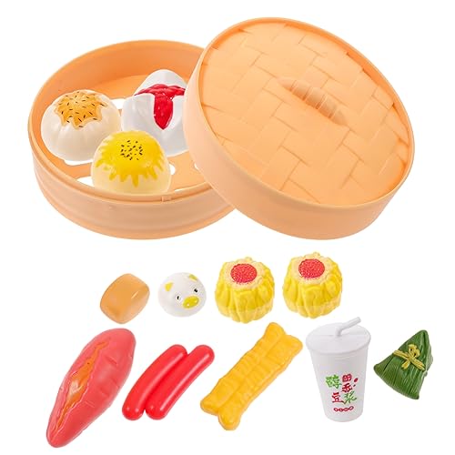 Toddmomy 1 Satz Kleinkindspielzeug Kochspielzeug Spielset mit Essen für Kleinkinder Bildungsspielzeug für Food Playset Spielset für Kindernahrung Plastik Toddmomy 1 Satz Kleinkindspielzeug Kochspielzeug Spielset mit Essen für Kleinkinder Bildungsspielzeug für Food Playset Spielset für Kindernahrung Plastik von Toddmomy
