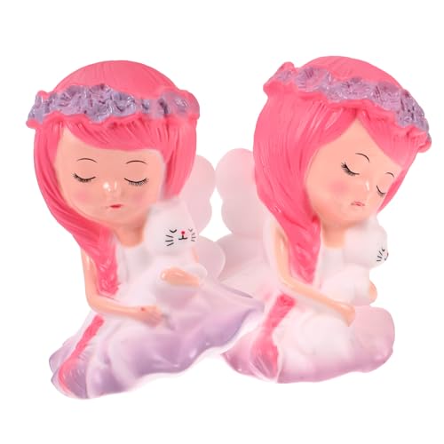 Toddmomy 1 Satz Kranz Mädchen Figur Kuchen -topper Für Mädchen Tabletop-mädchenfigur Fee Kuchendekorationen Figuren Geburtstagstorte Urlaubskuchendekor Vinyl 2 Stück Toddmomy 1 Satz Kranz Mädchen Figur Kuchen -topper Für Mädchen Tabletop-mädchenfigur Fee Kuchendekorationen Figuren Geburtstagstorte Urlaubskuchendekor Vinyl 2 Stück von Toddmomy