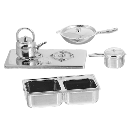 Toddmomy 1satz Miniatur Küchenset Für Puppenhäuser Teiliges Küchenzubehör Mit Authentischen Details Für Miniaturlandschaften Und -szenen Toddmomy 1satz Miniatur Küchenset Für Puppenhäuser Teiliges Küchenzubehör Mit Authentischen Details Für Miniaturlandschaften Und -szenen von Toddmomy