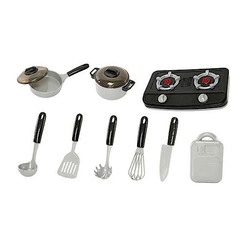 Toddmomy 1 Satz Küchenspielzeugkinderset Nachahmung Von Küchenspielzeug Kochen Simuliertes Kochspielzeug Für Die Küchenerziehung PVC Silver Toddmomy 1 Satz Küchenspielzeugkinderset Nachahmung Von Küchenspielzeug Kochen Simuliertes Kochspielzeug Für Die Küchenerziehung PVC Silver von Toddmomy