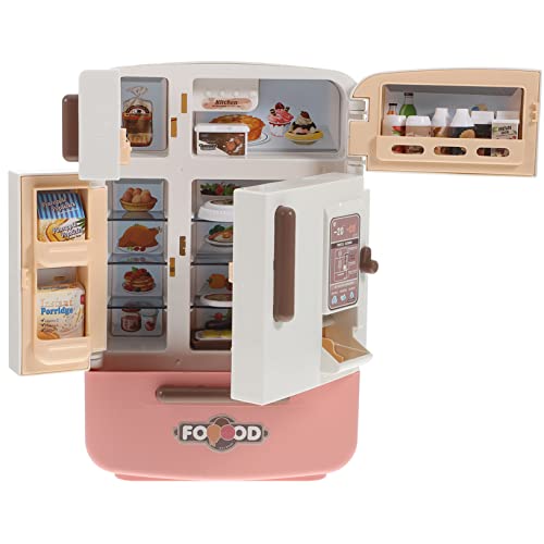 Toddmomy 1 Satz Kühlspielzeugset Mini-Kühlschrank klein Spielzeugkühlschrank Spielküchenzubehör Lebensmittel Essen Küchenspielzeug vorgeben Mini-Sachen Plastik Toddmomy 1 Satz Kühlspielzeugset Mini-Kühlschrank klein Spielzeugkühlschrank Spielküchenzubehör Lebensmittel Essen Küchenspielzeug vorgeben Mini-Sachen Plastik von Toddmomy
