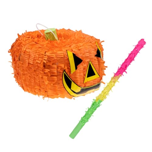 Toddmomy 1 Satz Kürbis Piñatas Party Gruselige Pinata Dekorativ Fallen Etikett Gruseliger Kürbis Schmücken Füller Dekorationen Kürbisse Mit Halloween Geformt Papier Orange von Toddmomy