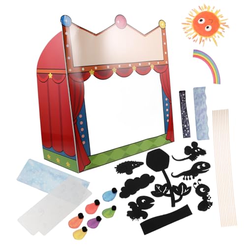 Toddmomy 1 Satz Lehrmittel für die Schattenbühne Schattenspiel Pädagogisches Schattenspiel Puppen Puppentheater für Handpuppenbewegung Papier Toddmomy 1 Satz Lehrmittel für die Schattenbühne Schattenspiel Pädagogisches Schattenspiel Puppen Puppentheater für Handpuppenbewegung Papier von Toddmomy