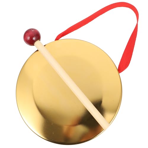 Toddmomy 1 Satz Mini Kupfer Gong Kreatives Musikinstrument für Feste und Partys mit Praktischem Aufhänger und Klangvollem Design Koordination und Musikalität Toddmomy 1 Satz Mini Kupfer Gong Kreatives Musikinstrument für Feste und Partys mit Praktischem Aufhänger und Klangvollem Design Koordination und Musikalität von Toddmomy