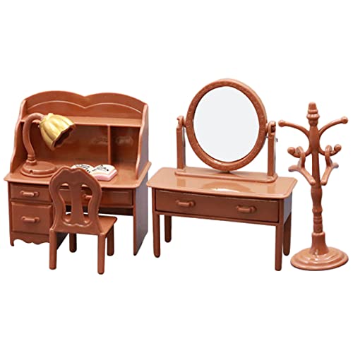 Toddmomy 1 Satz Mini -Schminktischmodell Schreibtisch Zubehör Miniaturszene winzige Möbelminiaturen Kinderspielzeug winziges Miniaturmöbel Plastik Brown Toddmomy 1 Satz Mini -Schminktischmodell Schreibtisch Zubehör Miniaturszene winzige Möbelminiaturen Kinderspielzeug winziges Miniaturmöbel Plastik Brown von Toddmomy