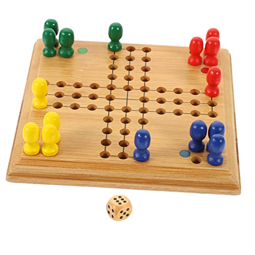Toddmomy 1 Satz Mini Tragbares Bambus Fliegendes Schachspiel für Educational Chess Toys Strategiespiel Intelligenz und Logischem Toddmomy 1 Satz Mini Tragbares Bambus Fliegendes Schachspiel für Educational Chess Toys Strategiespiel Intelligenz und Logischem von Toddmomy