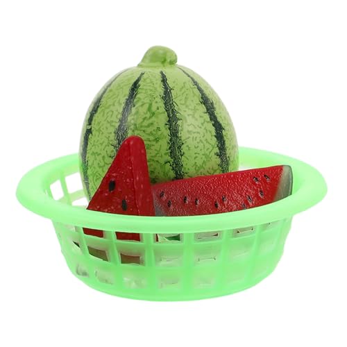 Toddmomy Realistische Mini-wassermelonenstatue Lebensechtes Kunstfruchtdekor Für Die Küche Künstliche Miniaturfrüchte Für Puppenhausdekorationen Toddmomy Realistische Mini-wassermelonenstatue Lebensechtes Kunstfruchtdekor Für Die Küche Künstliche Miniaturfrüchte Für Puppenhausdekorationen von Toddmomy
