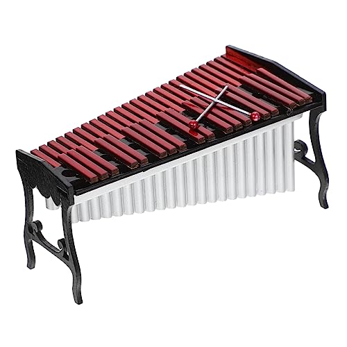 Toddmomy 1 Satz Miniatur Holzspielzeug Handgefertigtes Musikinstrument für Dekorative Miniatur für Puppenhaus für Partys und von Toddmomy