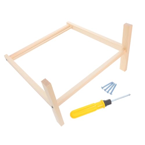 Toddmomy 1 Satz Miniatur Kleiderständer für Puppen Holz Puppenbekleidungs Halter mit Elegantem Design für Puppenschränke Spielzeugzubehör für Kinderzimmerdekoration Toddmomy 1 Satz Miniatur Kleiderständer für Puppen Holz Puppenbekleidungs Halter mit Elegantem Design für Puppenschränke Spielzeugzubehör für Kinderzimmerdekoration von Toddmomy