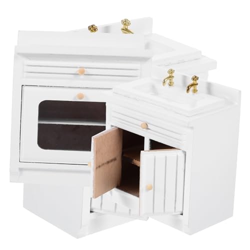 Toddmomy 1 Satz Miniatur Puppenhaus Waschbecken und Herd Teiliges Zubehör für Puppenhaus mit Realistischem Design Kompakt und Leicht für Kreative Fotografie und Dekoration Toddmomy 1 Satz Miniatur Puppenhaus Waschbecken und Herd Teiliges Zubehör für Puppenhaus mit Realistischem Design Kompakt und Leicht für Kreative Fotografie und Dekoration von Toddmomy