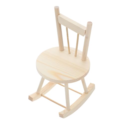 Toddmomy 1 Satz Miniatur Stuhl aus Holz für Puppenhausdekoration Beige für Kreative DIY Projekte Kinderspielzeug Sozialer Interaktion und Fantasie Toddmomy 1 Satz Miniatur Stuhl aus Holz für Puppenhausdekoration Beige für Kreative DIY Projekte Kinderspielzeug Sozialer Interaktion und Fantasie von Toddmomy