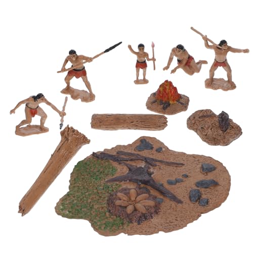 Toddmomy 1 Satz Miniaturisierte Primitive Männer Figuren Set Dekoration für Lebensszenen für Diorama und Puppenhaus Toddmomy 1 Satz Miniaturisierte Primitive Männer Figuren Set Dekoration für Lebensszenen für Diorama und Puppenhaus von Toddmomy